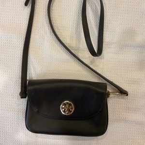 Tory Burch Small Black Crossbody Shoulder Purse